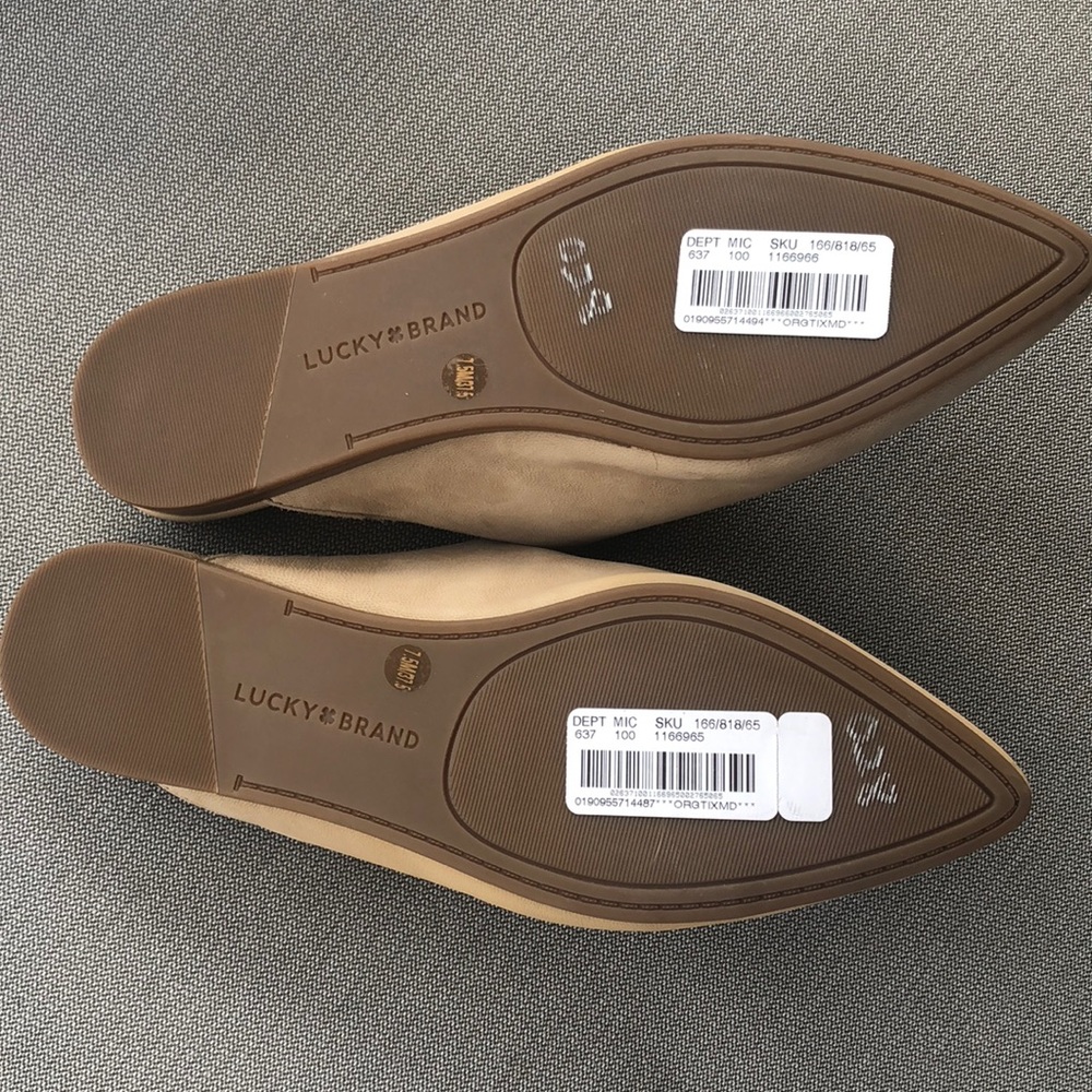 New Lucky Brand Llama “Lucky You” Mules - Picture 5 of 6